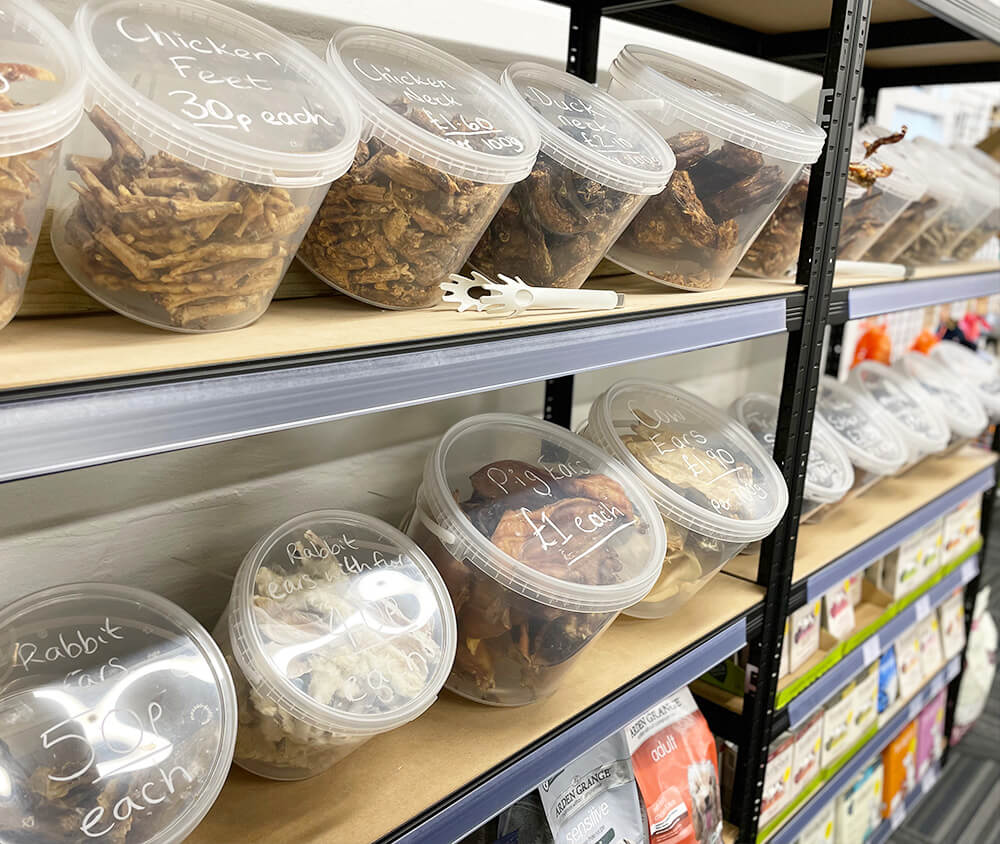 Natural Dog Treats at Wally's Pet Supplies Andover